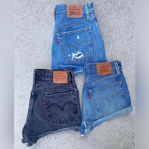 Women’s Levi’s Jean Shorts Bundle